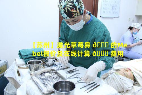 【苏州】激光草莓鼻 🐅 的Mebel报价及在线计算 🐎 费用是怎样的